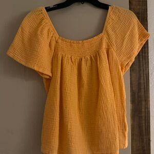 Women's Yellow Top